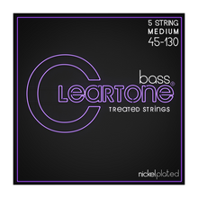 Lade das Bild in den Galerie-Viewer, Cleartone Bass 5-String Medium 45-130