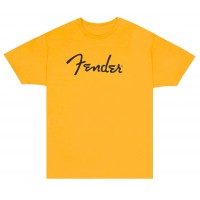Lade das Bild in den Galerie-Viewer, Fender Spaghetti Logo T-Shirt, Butterscotch Blonde - S