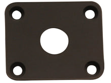 Lade das Bild in den Galerie-Viewer, Square plastic Les Paul jack plates (USA size)