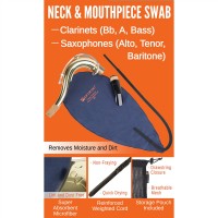 Lade das Bild in den Galerie-Viewer, Protec Neck & Mouthpiece Swab for Clarinet & Saxophone (A119)