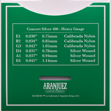 Load image into Gallery viewer, Aranjuez Concert Silver 400