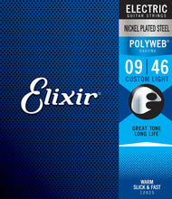 Lade das Bild in den Galerie-Viewer, Elixir E12025 Poly Elec Custom Light 9-46 Set