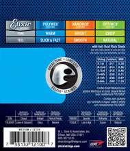 Load image into Gallery viewer, Elixir E12100 Poly Elec Medium 11-49 Set