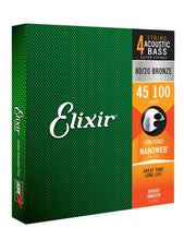 Lade das Bild in den Galerie-Viewer, Elixir E14502 Acoustic Bass 45-100 Set