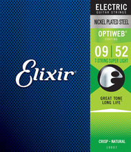 Load image into Gallery viewer, Elixir E19007 Optiweb Elec 7 Str S/Light 9-52 Set