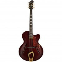 Lade das Bild in den Galerie-Viewer, Hagstrom HL550 - Natural Mahogany Gloss