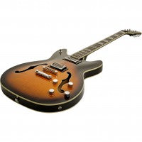 Lade das Bild in den Galerie-Viewer, Hagstrom Viking Deluxe Baritone - Tobacco Sunburst