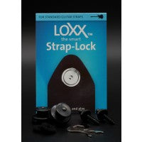 Lade das Bild in den Galerie-Viewer, Loxx Music Box Standard Strap Locks - Black Chrome