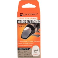 Lade das Bild in den Galerie-Viewer, Protec Woodwind Mouthpiece Cushions - Large Size, 0.4mm Thick, Clear (MCL4C)