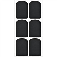 Lade das Bild in den Galerie-Viewer, Protec Woodwind Mouthpiece Cushions - Small Size, 0.8mm Thick, Black (MCS8B)