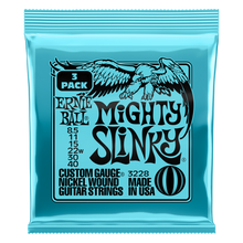 Lade das Bild in den Galerie-Viewer, Ernie Ball Mighty Slinky 8.5-40 (3 Set Pack)