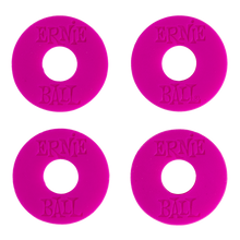 Lade das Bild in den Galerie-Viewer, Ernie Ball Strap Blocks 4 Pack Purple