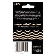 Lade das Bild in den Galerie-Viewer, Ernie Ball Strap Blocks 4 Pack Cream