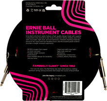 Lade das Bild in den Galerie-Viewer, Ernie Ball 18Ft Braided Straight-Straight Red Black