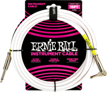 Lade das Bild in den Galerie-Viewer, Ernie Ball 15Ft Pvc Straight-Angle White