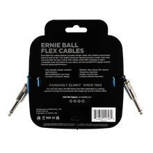 Load image into Gallery viewer, Ernie Ball Flex Instr Cable Straight/Straight 10Ft - Blue