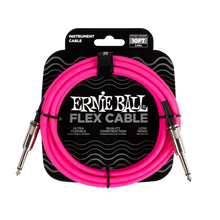 Load image into Gallery viewer, Ernie Ball Flex Instr Cable Straight/Straight 10Ft - Pink