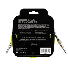 Load image into Gallery viewer, Ernie Ball Flex Instr Cable Straight/Straight 10Ft - Green