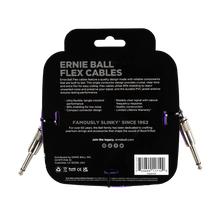 Load image into Gallery viewer, Ernie Ball Flex Instr Cable Straight/Straight 10Ft - Purple