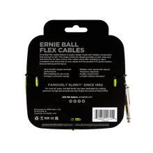 Load image into Gallery viewer, Ernie Ball Flex Instr Cable Straight/Straight 20Ft - Green