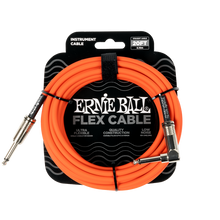 Load image into Gallery viewer, Ernie Ball Flex Instr Cable Straight/Angle 20Ft - Orange