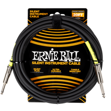 Load image into Gallery viewer, Ernie Ball 20' Classic Silent Cable Straight/Straight - Black