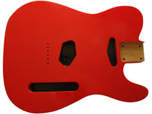 Lade das Bild in den Galerie-Viewer, Fiesta red alder nitrocellulose gloss Telecaster body