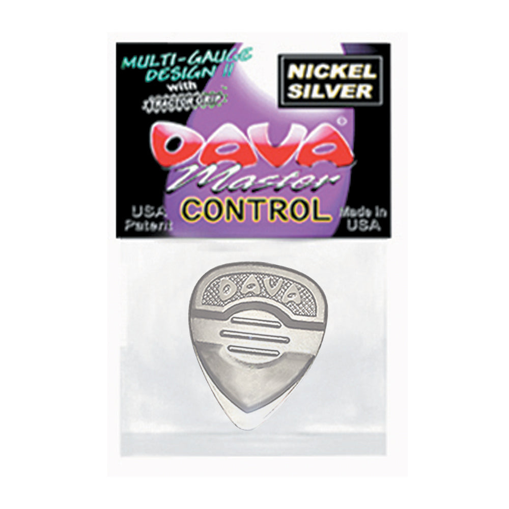 Dava Master Control Nickel Silver Tip Pick