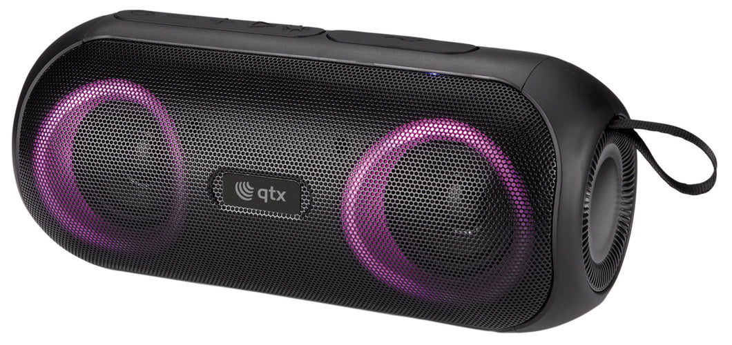 QTX 16W Bluetooth Speaker with RGB Light Effect