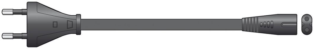 Mercury Mains power lead EU 2pin plug to fig 8 socket 1.5m