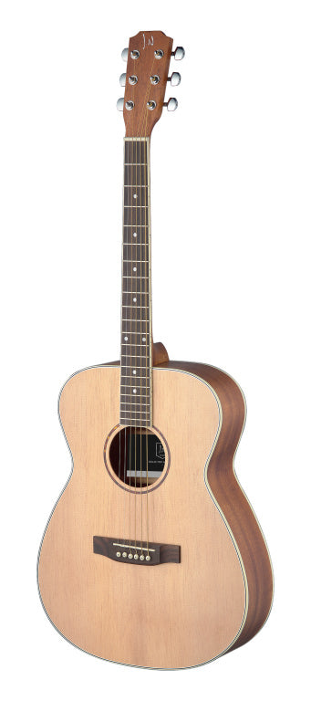 J.N Guitars Acoustic Guitar Auditorium Spruce Solid-Mahogany Left Hand