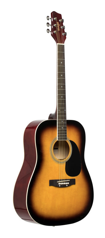 Stagg Dreadnought Acoustic Guitar-Sunburst