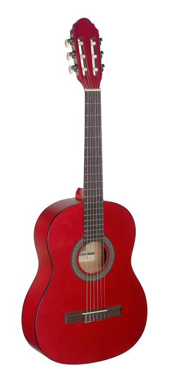 Stagg 3/4 Linden Classical Guitar/Red