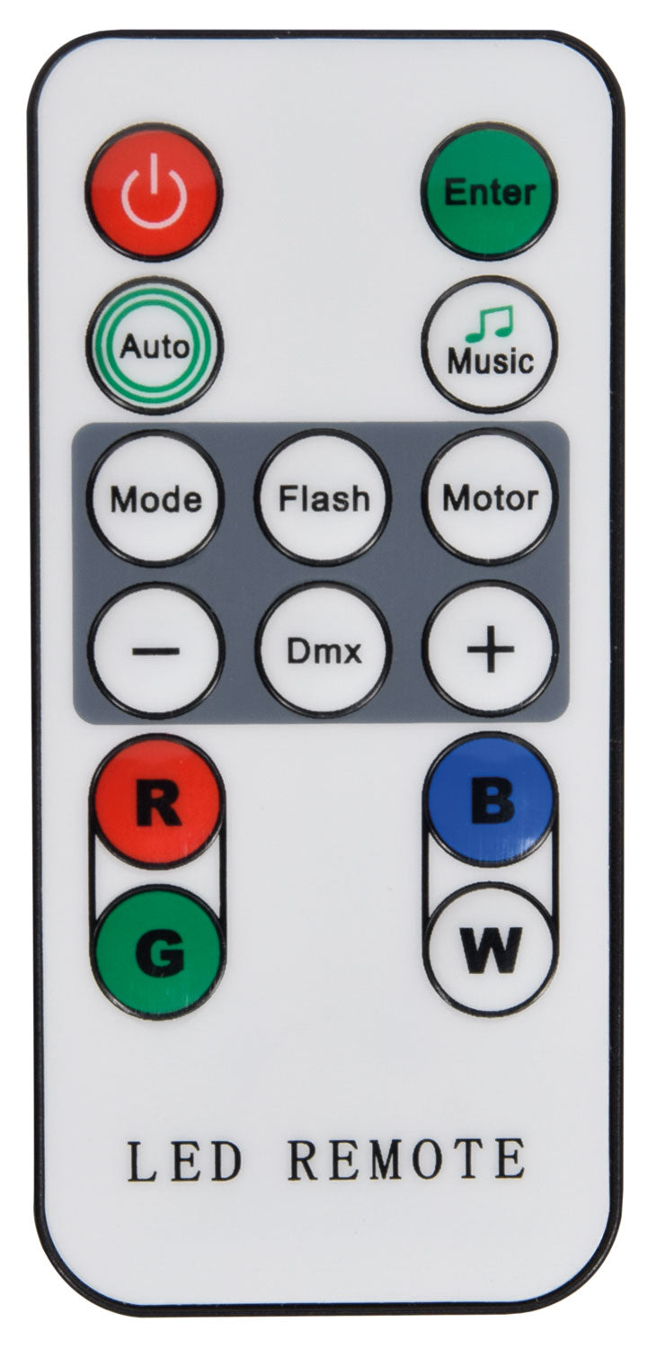 QTX PAR12 RGBW DMX PAR Light 3 x 4W LED