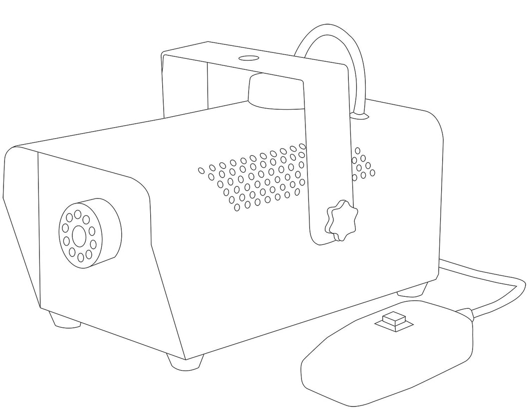 QTX QTFX-400 Compact Fog Machine