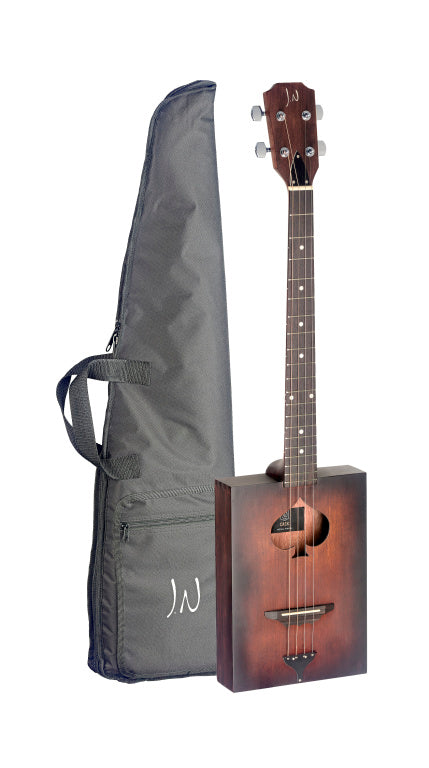 J.N Guitars Cask Acoustic Cigar Box Guitar Spruce/Spruce