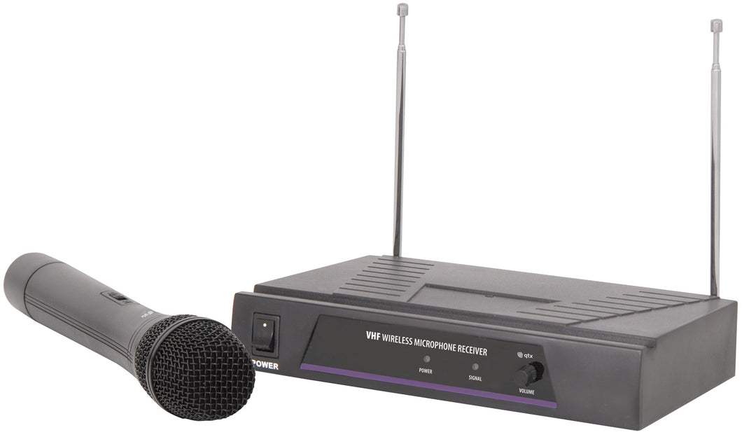 QTX VHF handheld mic wireless system - 173.8MHz