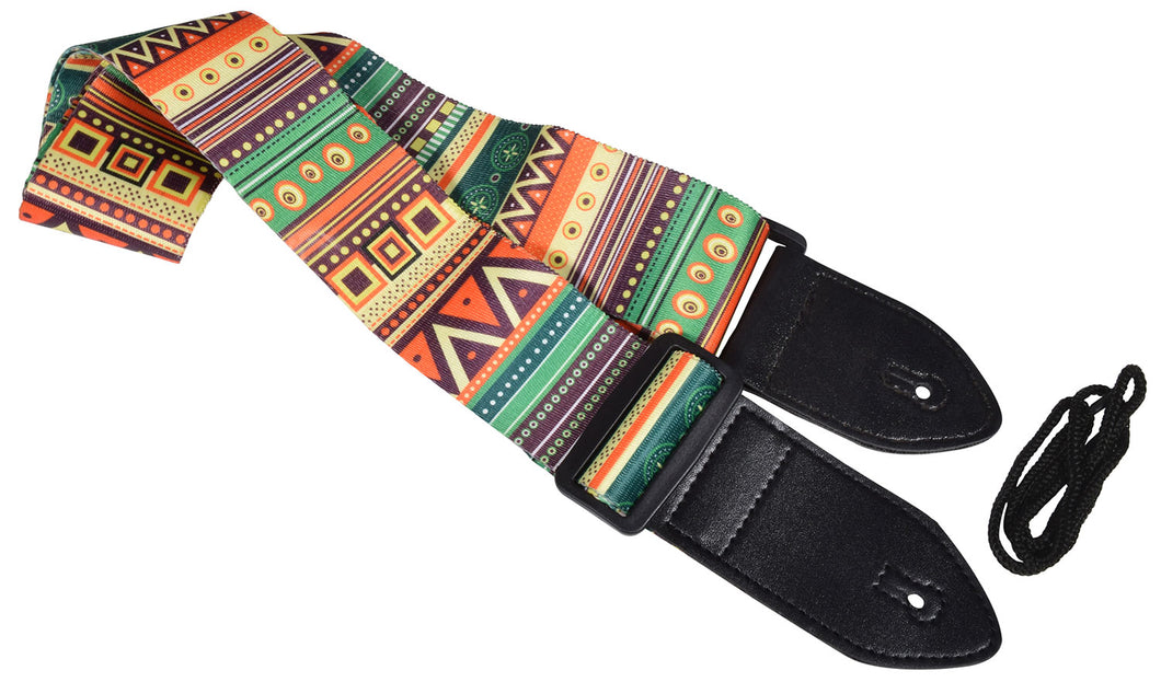 Chord Aztec Design Guitar Strap