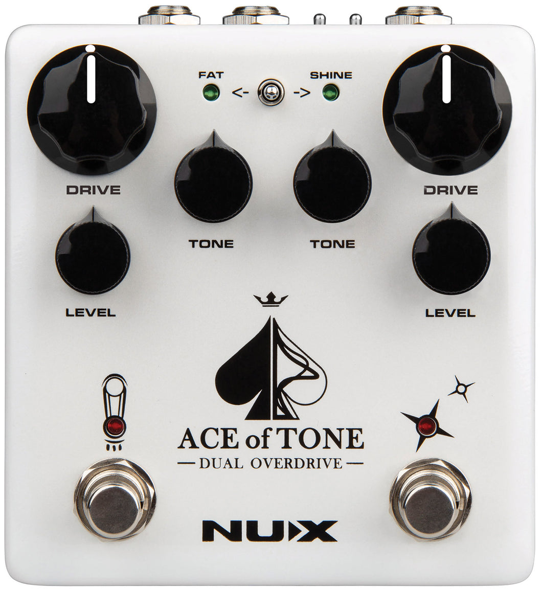 Nux Ace of Tone Dual Overdrive Pedal