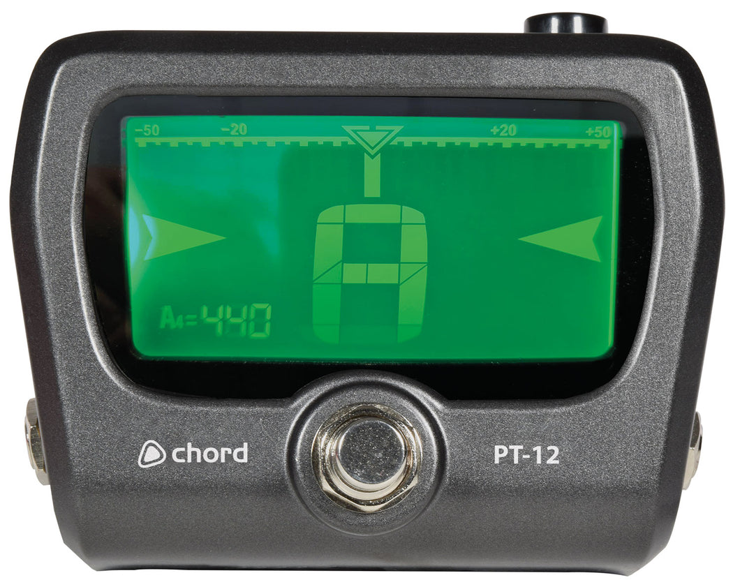 Chord PT-12 Large Screen Pedal Tuner