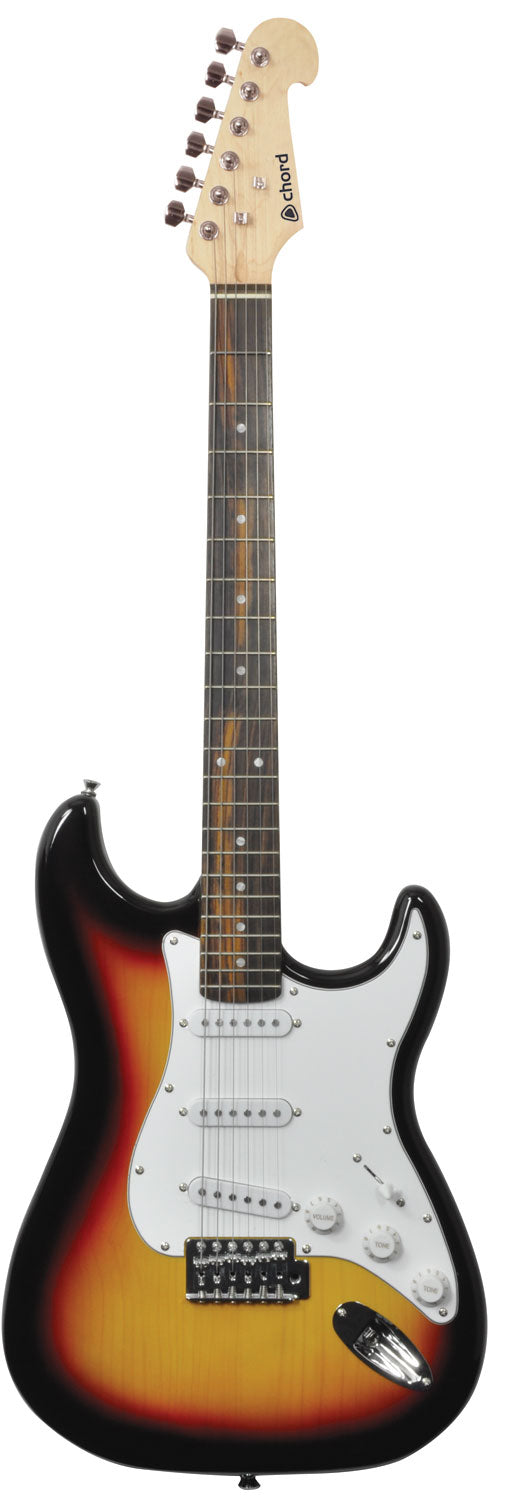 Chord CAL63 Guitar 3 Tone Sunburst