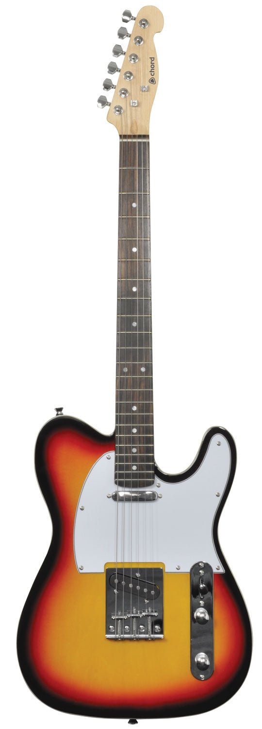 Chord CAL62 Guitar 3 Tone sunburst