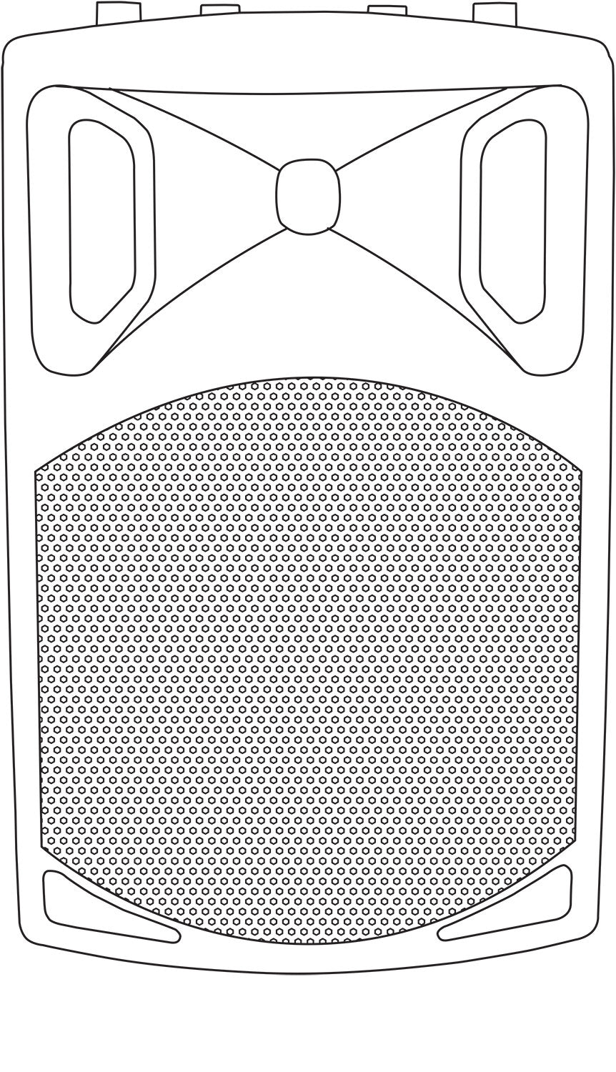 QTX QX12A Active Speaker Cabinet