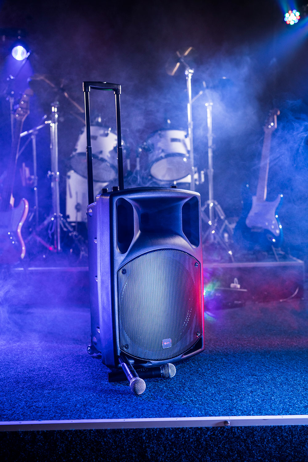 QTX QX15PA portable PA unit with USB/SD/FM player & Bluetooth