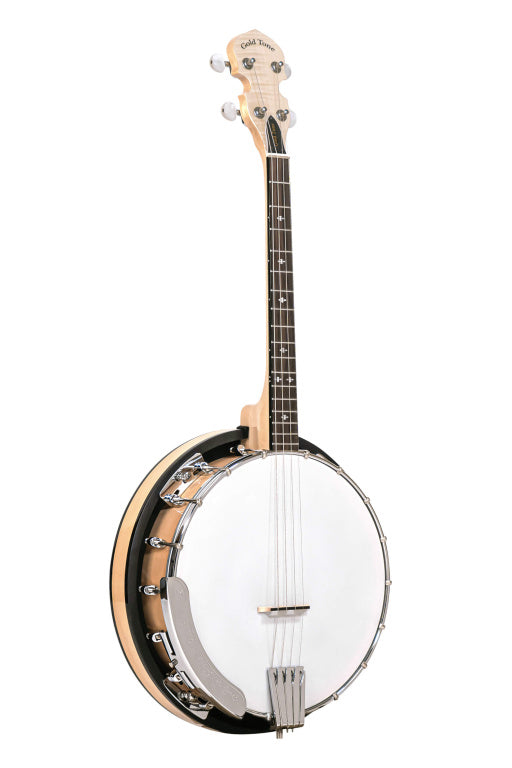 Gold Tone Cripplecreek Irish Tenor Banjo Resonator+Bag