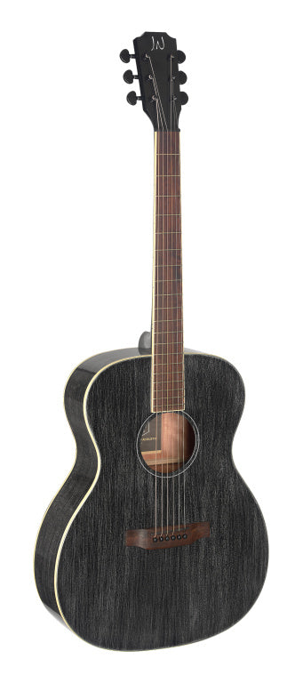 J.N Guitars Auditorium Acoustic Guitar-Solid Mahogany Doghair