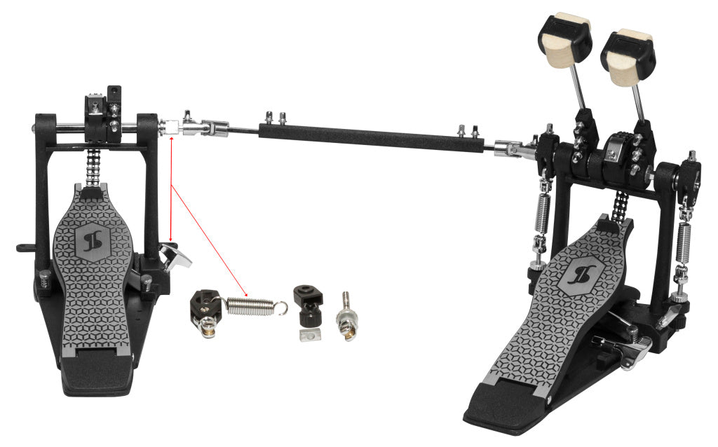 Stagg Double Pedal With Double Chain