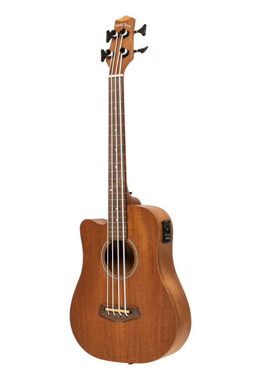 Gold Tone Fretless Left Handed Electro-Acoustic Micro Bass Left 23