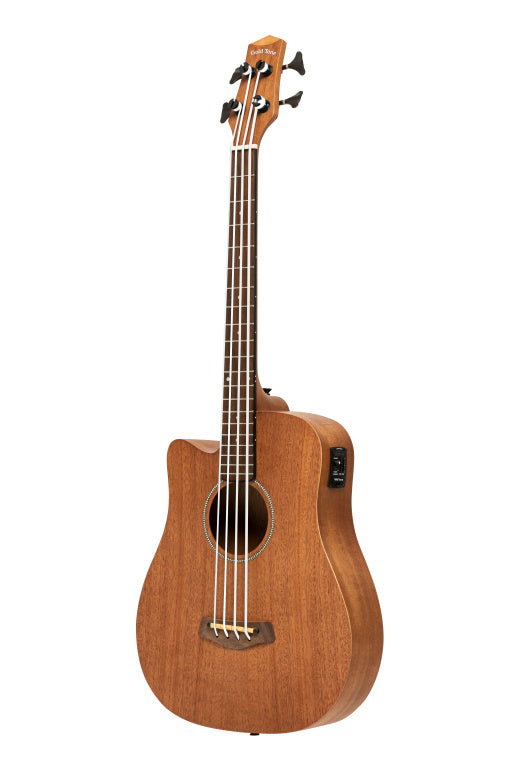 Gold Tone Left Handed Electro-Acoustic Micro Bass 25