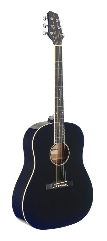 Stagg Acoustic Guitar Slope Shoulder Black